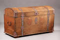 Barok kiste af egetræ. 1700-tallet
