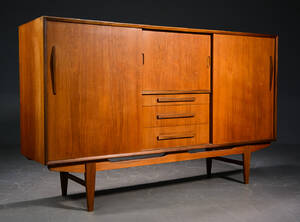 Skænk af teak, 1960erne