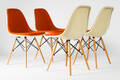 Charles und Ray Eames, Sitzschalen, Orange, Herman Miller 4 Diese Ware steht erneut zur Auktion unter der Warennummer 4662721