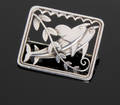 Georg Jensen broche af sterlingsølv dessin nr. 251