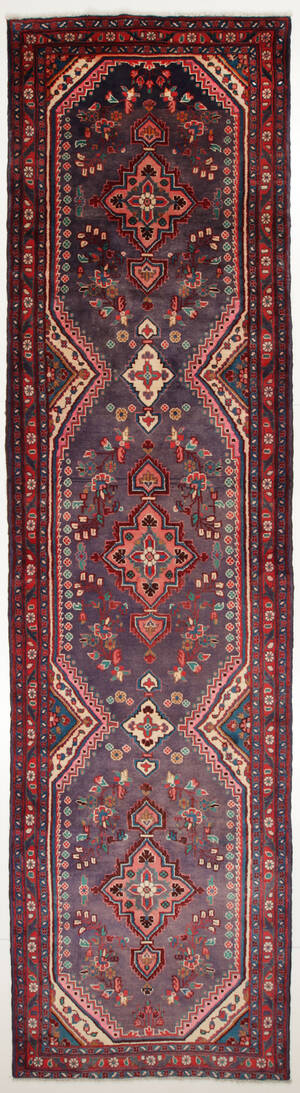 Persisk Hamadan 395 x 103 cm.  Denne vare er sat til omsalg under nyt varenummer 4097726