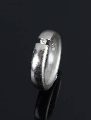 Boye Design. Ring, 18 kt hvidguld  Denne vare er sat til omsalg under nyt varenummer 4478046