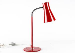 BORDSLAMPA, metall, 1900 - talets andra hälft