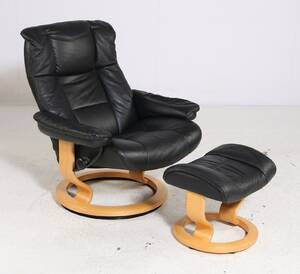 Stressless lænestol samt skammel 2