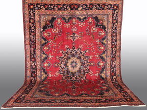 Matta, persisk Sabzevar, 390 x 300 cm.