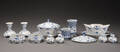 Royal Copenhagen, samling diverse hel- og halvblonde dele af porcelæn 14