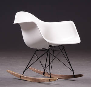 Charles Eames 1907- 1978. Gyngestol Rocker RAR