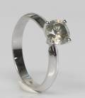 Solitairering, ca. 1.33 ct.