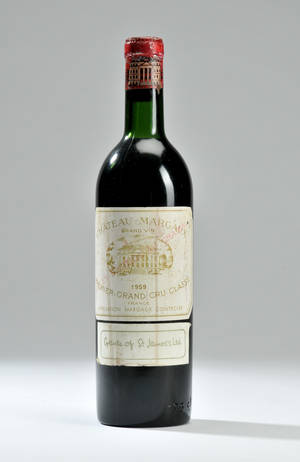 1 fl. Chateau Margaux 1959 1. Cru, Margaux.