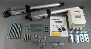 Automatisk svingportåbner til dobbeltlåget port 