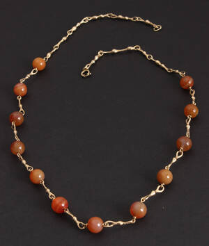 Halskæde, 14 kt guld