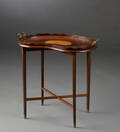 Engelsk bakkebord i mahogni, 1800-tallet