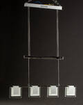 Hängeleuchte Halogen, höhenverstellbar 