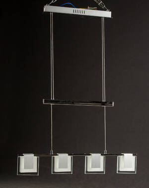 Hängeleuchte Halogen, höhenverstellbar 