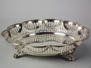 Korb, 925er Sterlingsilber, Sheffield, 1911