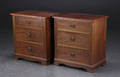 To empireform kommoder, mahogni. 2