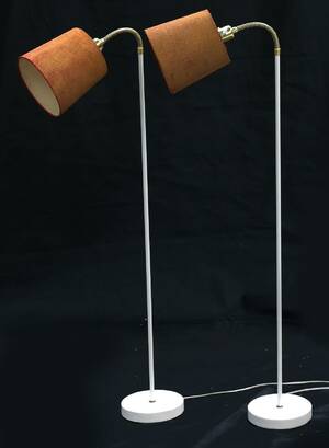 Golvlampor ett par, EWÅ, modell G9