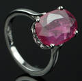 Rubin ring ca. 4.70 ct.