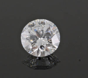 1 Loose brilliant-cut diamond 0.30ct  VVS2E