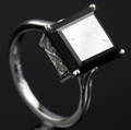 Solitaire ring ca. 5.80 ct.