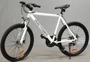 26 MostPower Mountainbike, Hardtail, Hvid 54 cm stel 