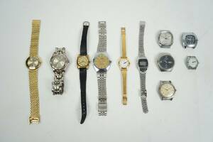 Diverse armbandsur, bl a Citizen och Gemstar
