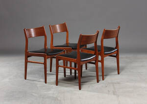 Dansk møbelproducent. Spisestole 4  Denne vare er sat til omsalg under nyt varenummer 4266513