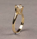 Solitairering Ca. 1.00 ct.