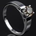 Solitaire ring ca. 0.92 ct.
