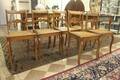 Matsalsstolar, 6 st. senempire-stil