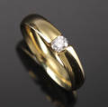 Georg Jensen. Centenary diamantring. 0.20 ct