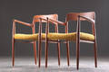 N.O. Møller. Par armstole model 56, teak. 2