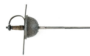 CUP-HILT RAPIER