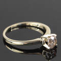 Solitaire ring i 14 kt. Guld med brillant 0.57 ct. Denne vare er sat til omsalg under nyt varenummer 4146712