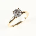 Solitairering Ca. 1.00 ct.