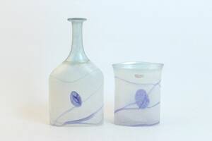 Konstglas, 2 delar