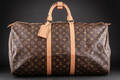 Louis Vuitton. Weekend  rejsetaske. Monogram canvas. Model Keepall 55 