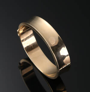 Armring af 14 kt. guld
