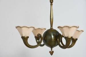 Taklampa Art Deco stil