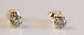 Par brillant ørestikker ca. 0.62 ct.