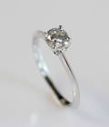 Solitaire ring ca. 0.60 ct.