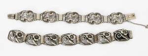 Armband 2st, silver, 195051