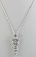 Pendant 18k with  diamonds 0.14ct 
