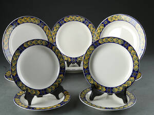 Royal Copenhagen. Blå Fasan  Blue Pheasant 10 tallerkner 10 