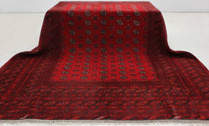 Afghansk tæppe, 400x300 cm.