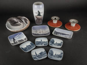 Royal Copenhagen og Bing  Grøndahl. Samling porcelæn 12