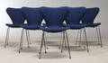 Arne Jacobsen. Seks syverstole, model 3107 6