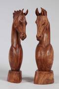 Hestehoved sæt udført i massiv træ