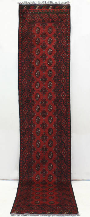 Handknuten Afghan, 392x82