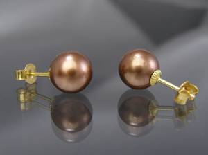 Ohrstecker mit Tahitiperlen 2